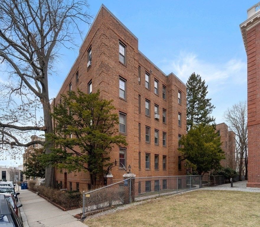 Exterior, Facade, Brick Facade, Condo Building