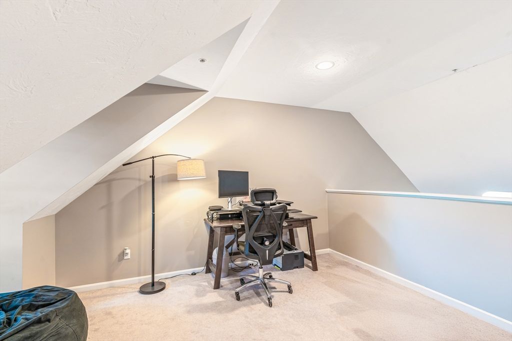 Home Office, Interior, Recessed Lighting