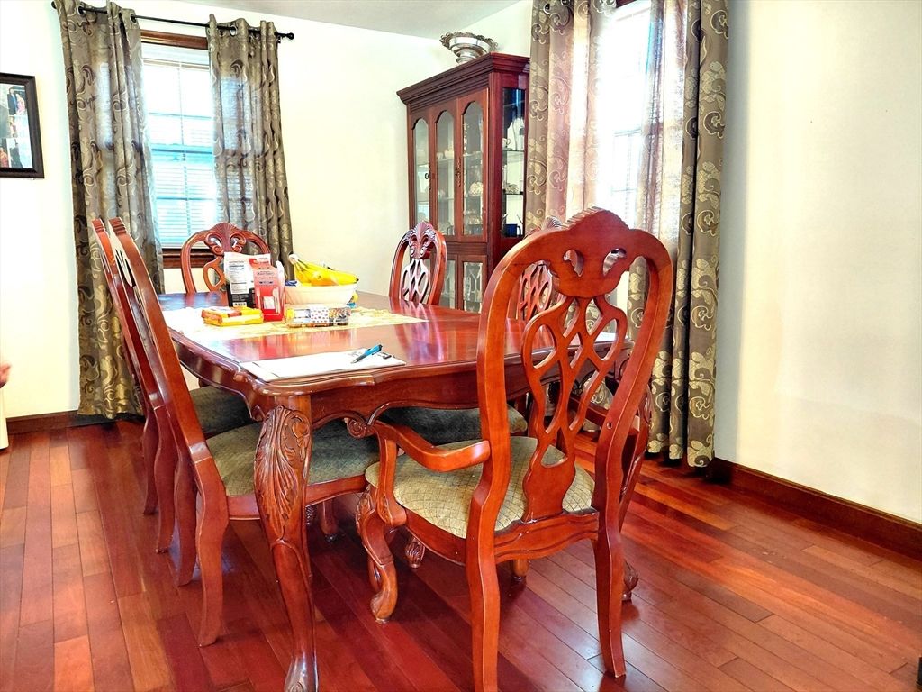 Dining room, Interior, Wood Texture Flooring