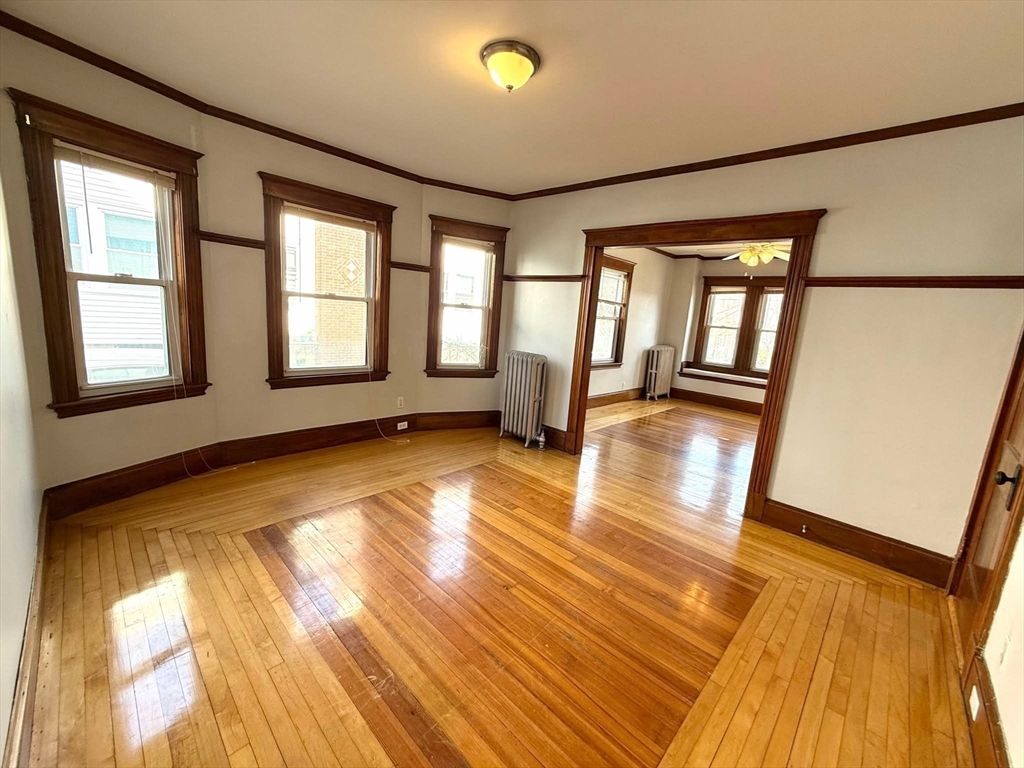 Empty room, Interior, Wood Texture Flooring