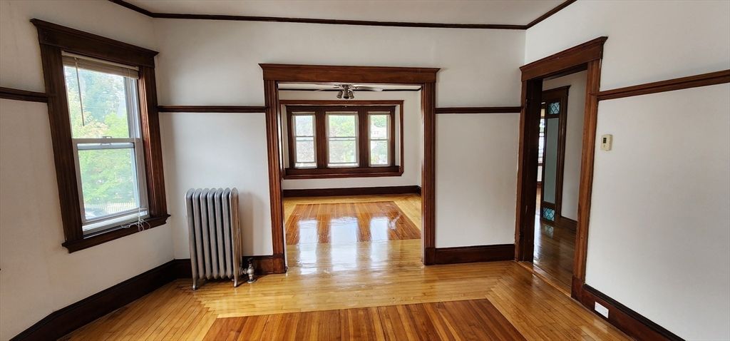 Empty room, Interior, Wood Texture Flooring