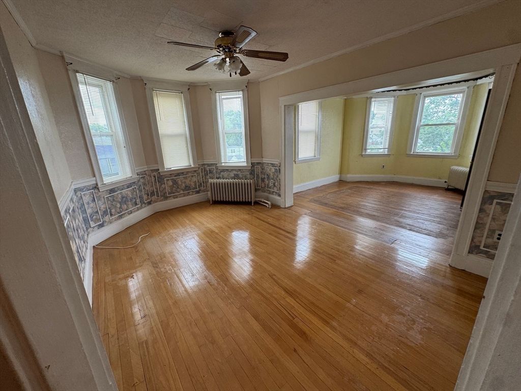 Empty room, Interior, Wood Texture Flooring