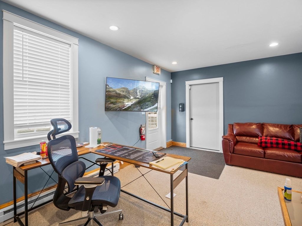 Home Office, Interior, Recessed Lighting