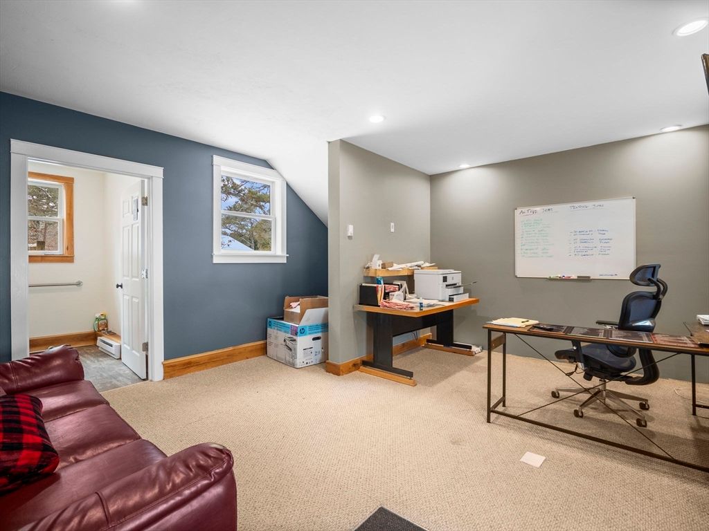 Home Office, Interior, Recessed Lighting