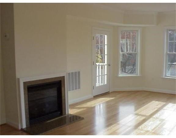 Empty room, Fireplace, Interior, Wood Texture Flooring