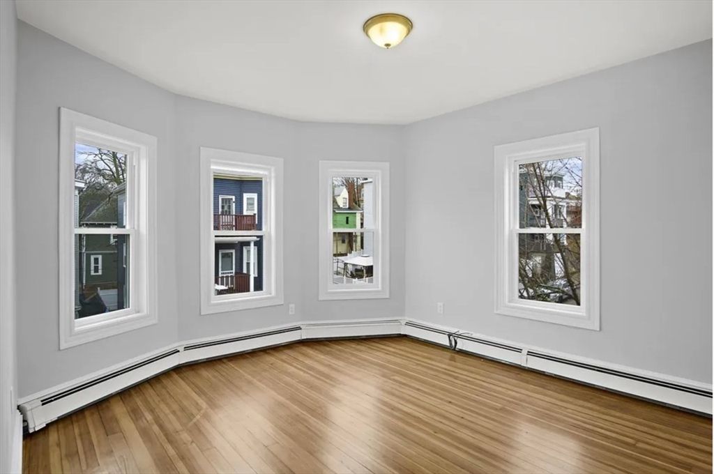 Empty room, Interior, Wood Texture Flooring
