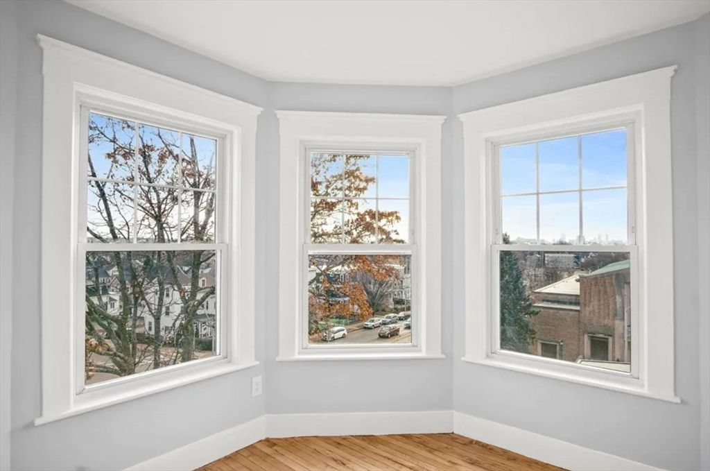 Empty room, Interior, Wood Texture Flooring