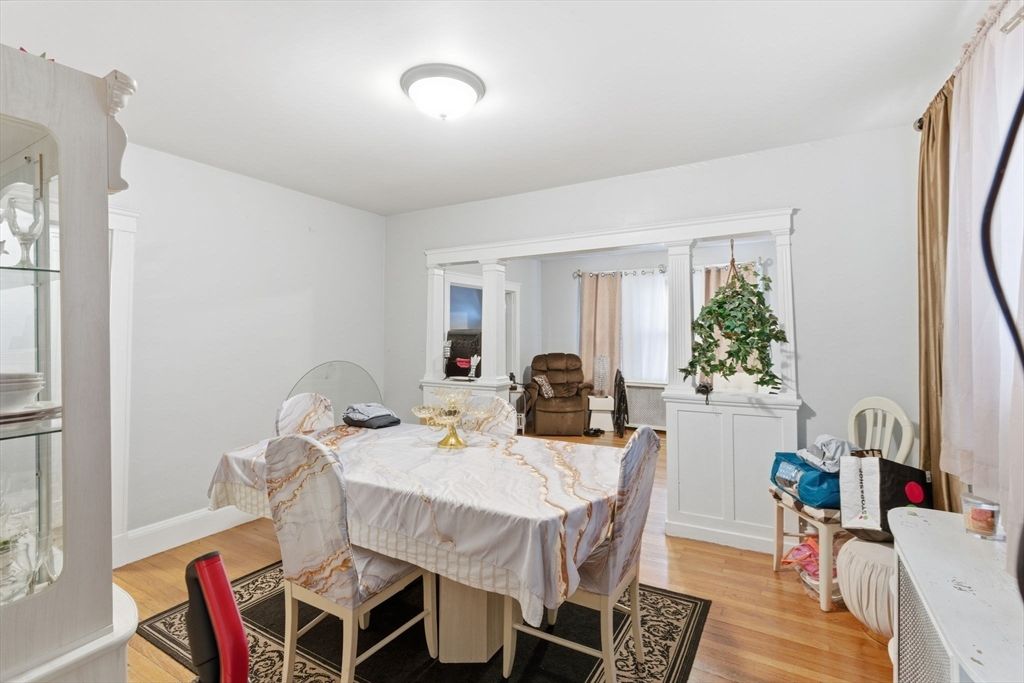 Dining room, Interior, Wood Texture Flooring