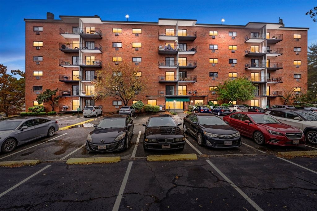 Exterior, Facade, Brick Facade, Condo Building