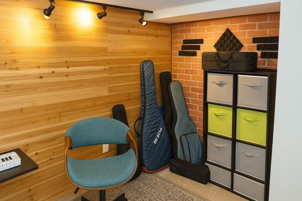 Interior, Stone Walls, Wooden Walls