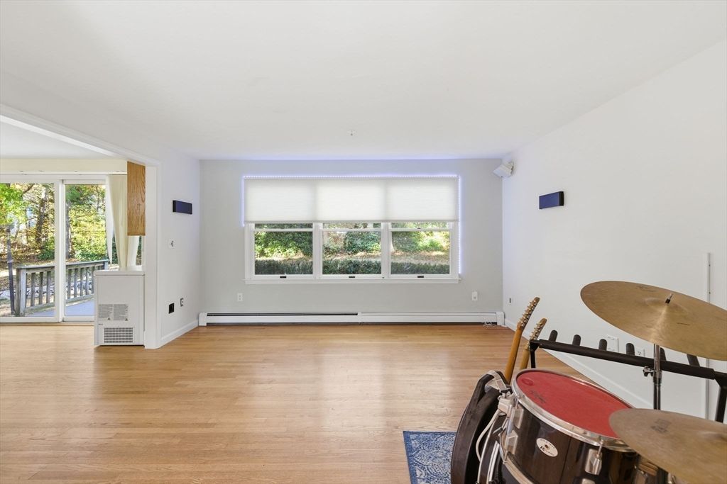 Empty room, Interior, Wood Texture Flooring