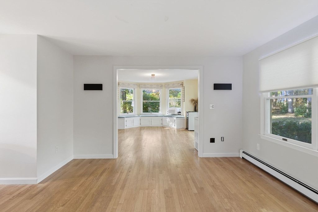 Empty room, Interior, Kitchen, Wood Texture Flooring