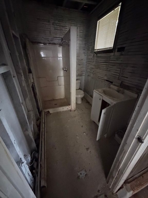 Bathroom, Interior, Wooden Walls