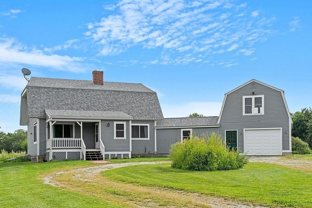 Attached, Backyard, Exterior, Facade, Cape Cod