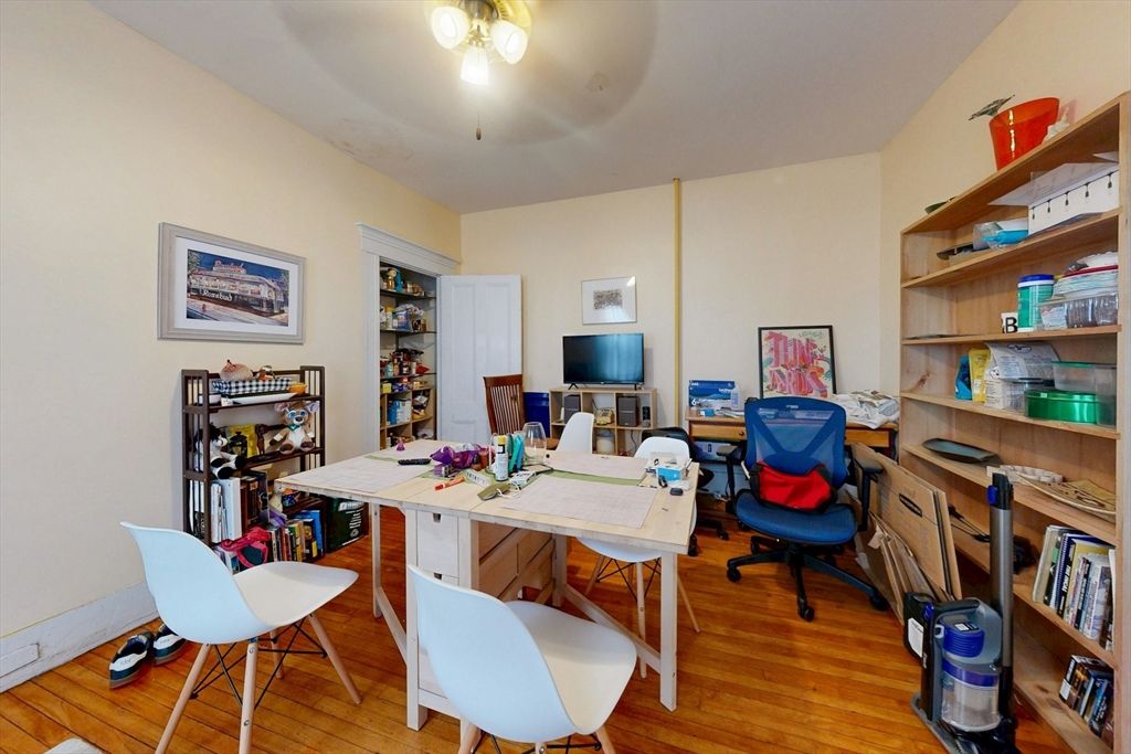 Home Office, Interior, Wood Texture Flooring