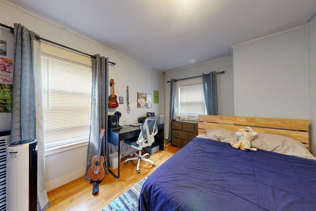Bedroom, Home Office, Interior, Wood Texture Flooring