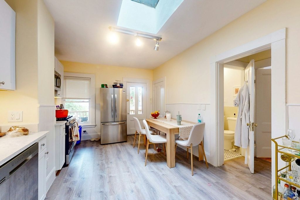 Dining room, Interior, Kitchen, Wood Texture Flooring