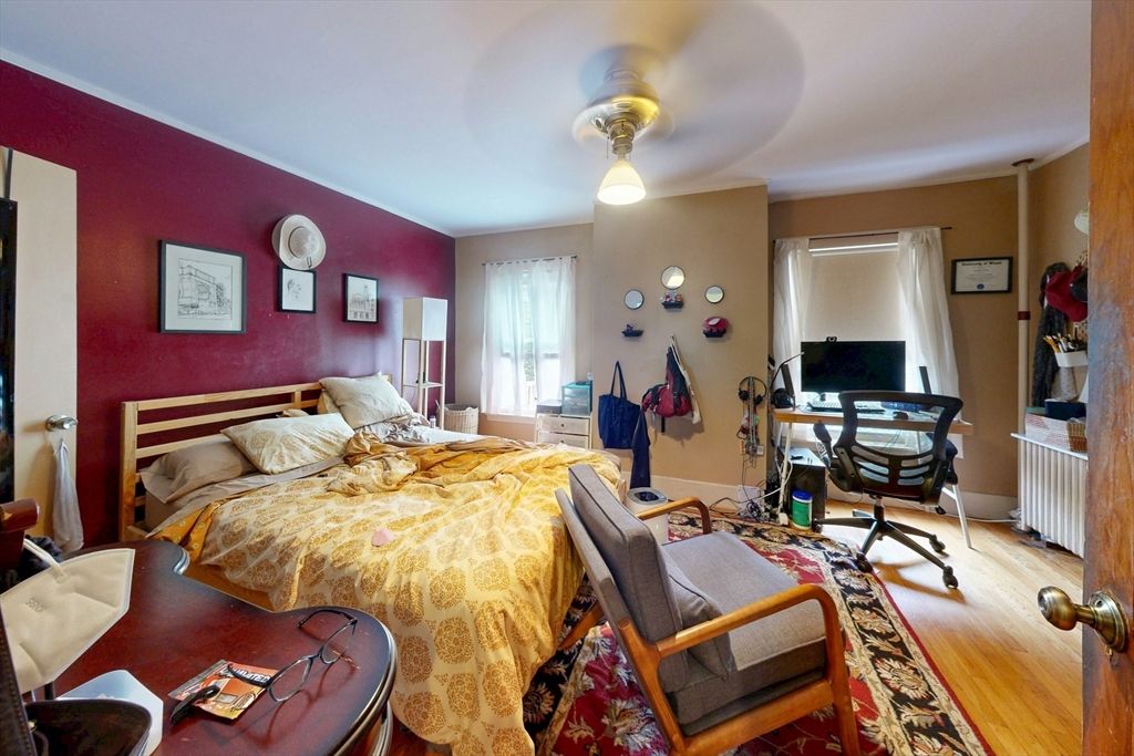 Bedroom, Home Office, Interior, Wood Texture Flooring