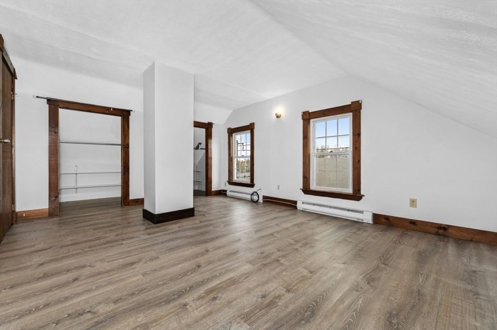 Empty room, Interior, Wood Texture Flooring