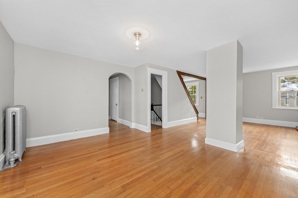 Empty room, Interior, Wood Texture Flooring