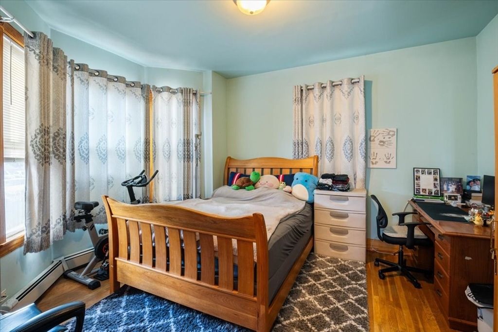 Bedroom, Home Office, Interior, Wood Texture Flooring