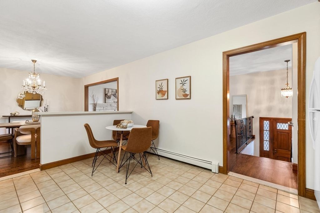 Chandelier, Dining room, Interior, Pendant Lights, Wood Texture Flooring