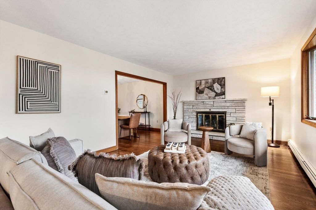 Fireplace, Interior, Living room, Wood Texture Flooring