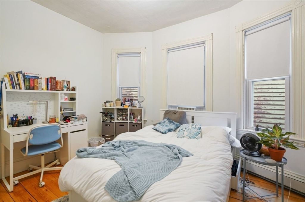 Bedroom, Home Office, Interior, Wood Texture Flooring