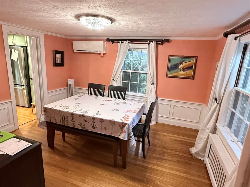 Dining room, Interior, Wood Texture Flooring