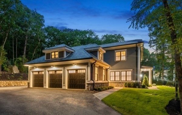 Attached, Backyard, Exterior, Facade, American Craftsman