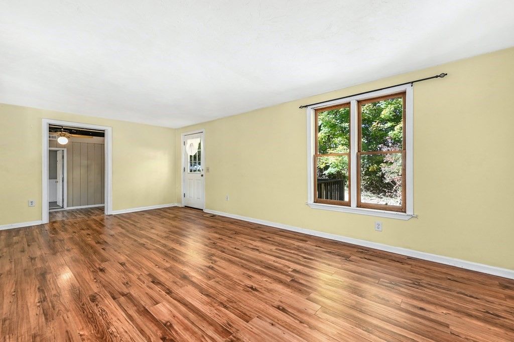 Empty room, Interior, Wood Texture Flooring