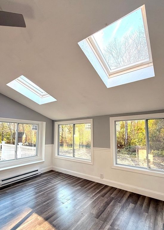 Empty room, Interior, Wood Texture Flooring