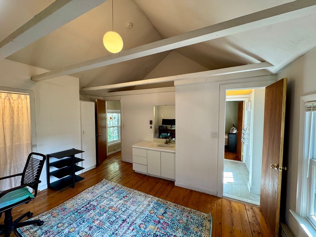 Interior, Kitchen, Pendant Lights, Wood Texture Flooring
