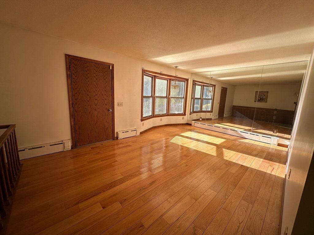 Empty room, Interior, Wood Texture Flooring