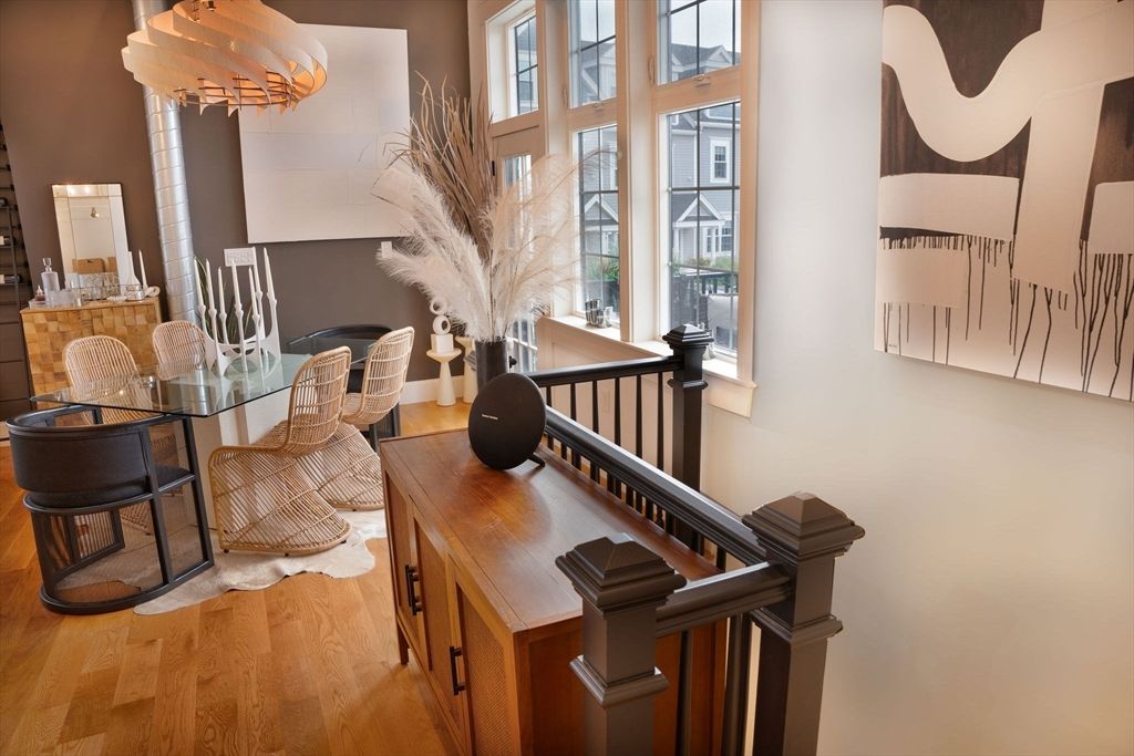 Dining room, Interior, Wood Texture Flooring
