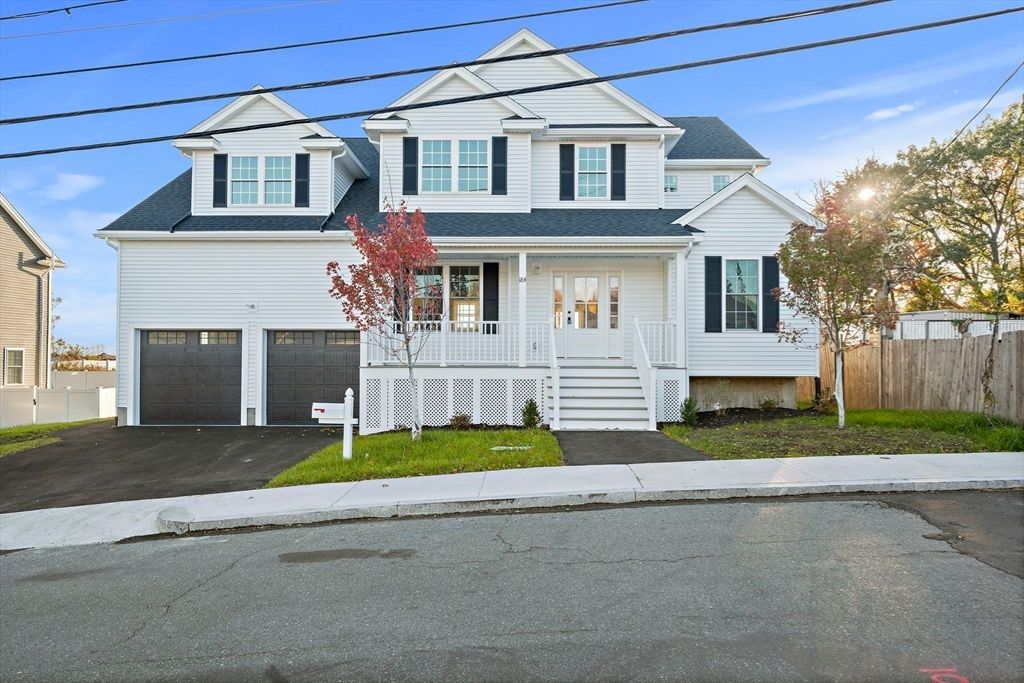 Attached, Exterior, Facade, Farmhouse