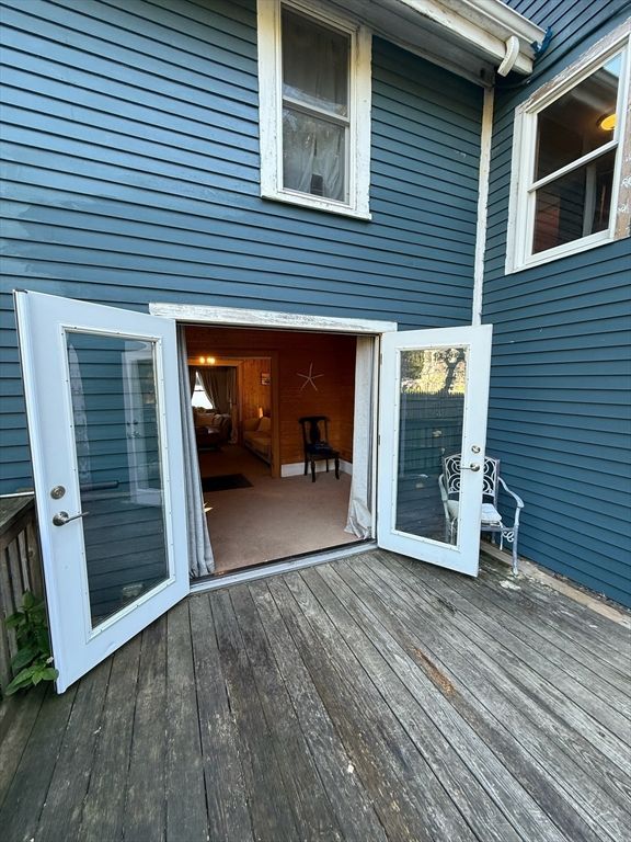 Exterior, Wood Texture Flooring
