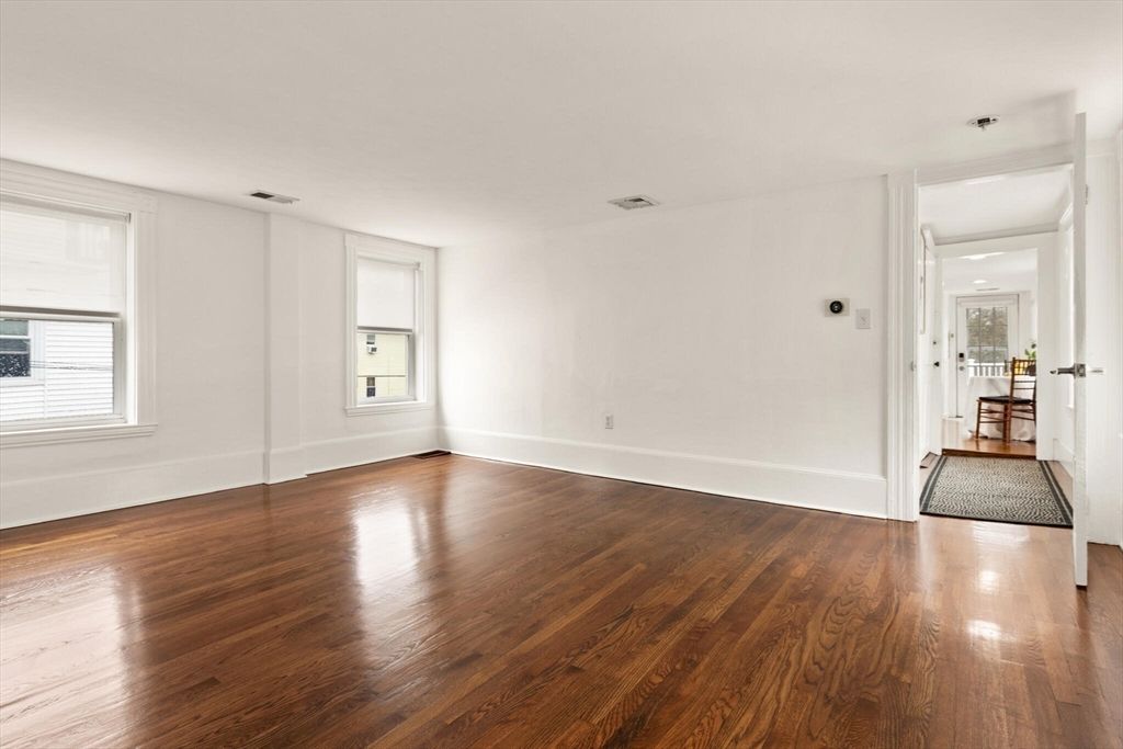 Empty room, Interior, Wood Texture Flooring