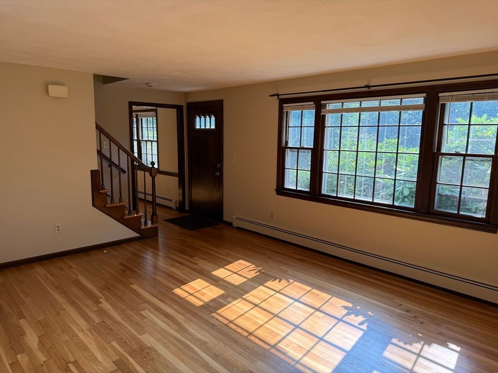 Empty room, Interior, Wood Texture Flooring