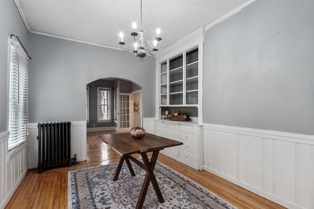 Chandelier, Interior, Wood Texture Flooring