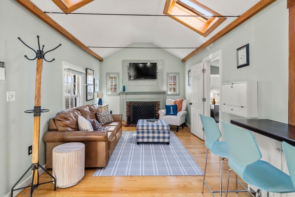 Fireplace, Interior, Living room, Wood Texture Flooring