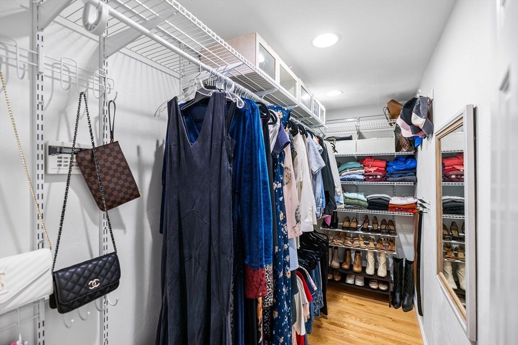 Interior, Recessed Lighting, Walk-in Closets, Wood Texture Flooring