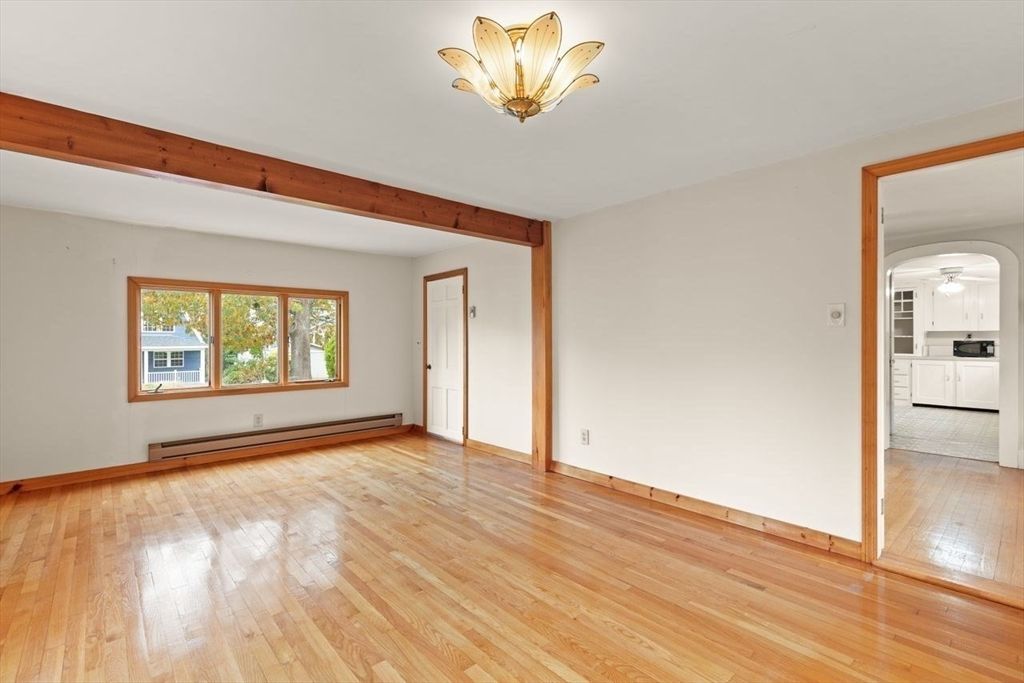 Empty room, Interior, Wood Texture Flooring