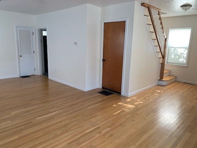 Empty room, Interior, Wood Texture Flooring