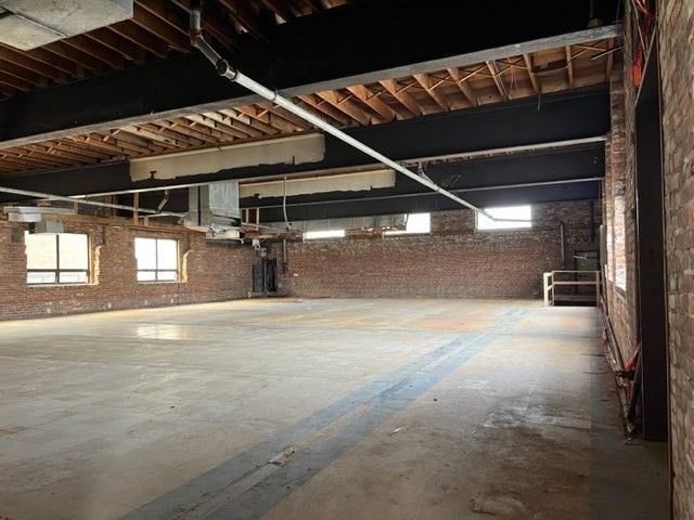 Interior, Stone Walls, Wooden Beams