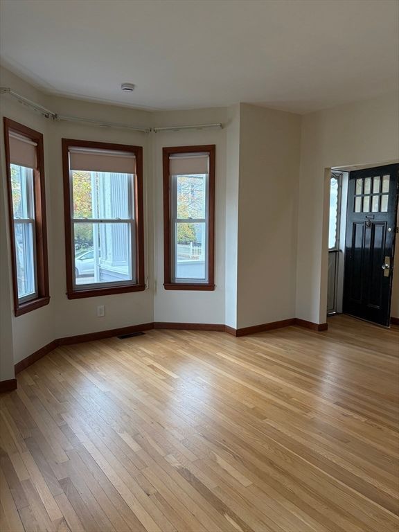 Empty room, Interior, Wood Texture Flooring