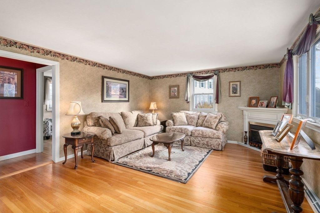 Fireplace, Interior, Living room, Wood Texture Flooring