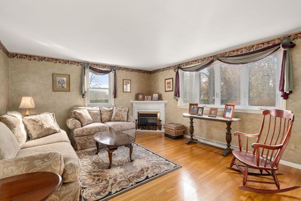 Fireplace, Interior, Living room, Wood Texture Flooring