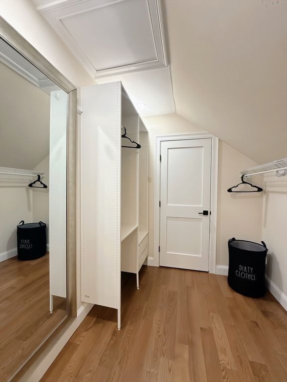 Interior, Walk-in Closets, Wood Texture Flooring