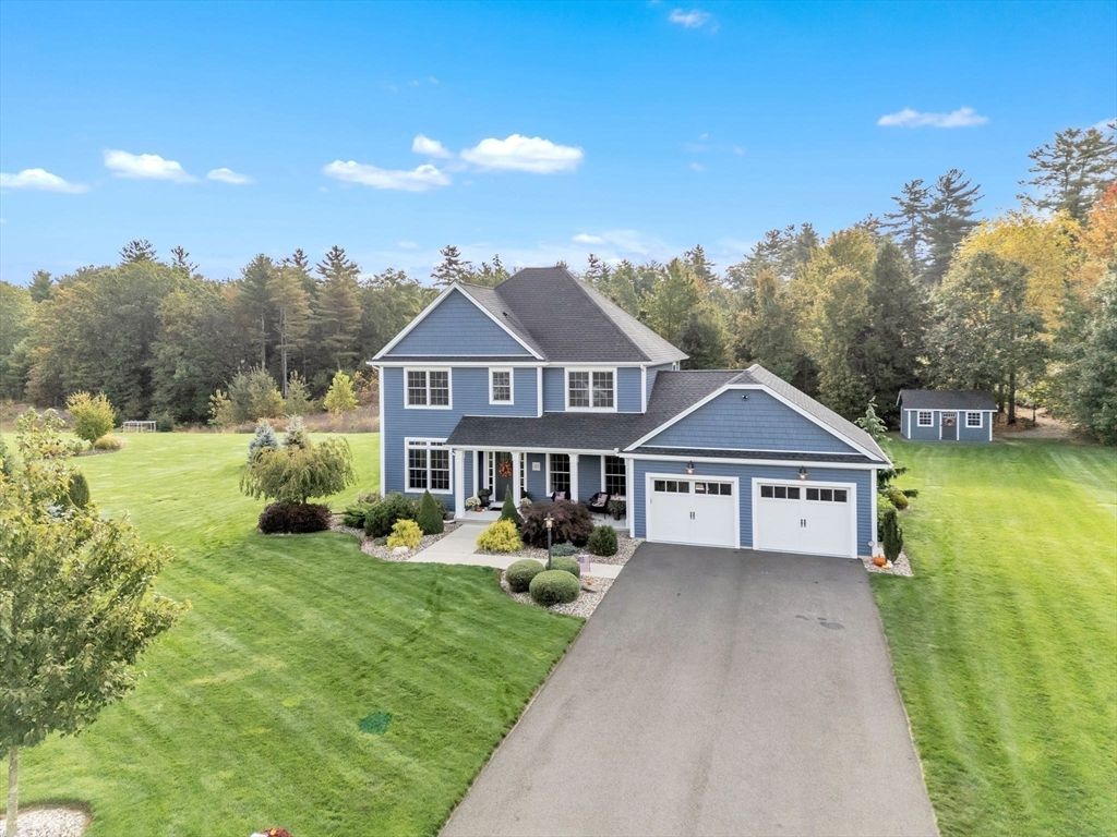 Attached, Backyard, Exterior, Facade, Farmhouse